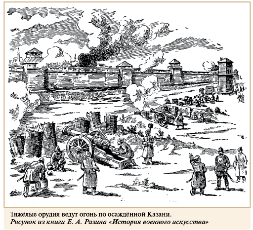 Сравните вооружение русских и казанских воинов середины XVI в.